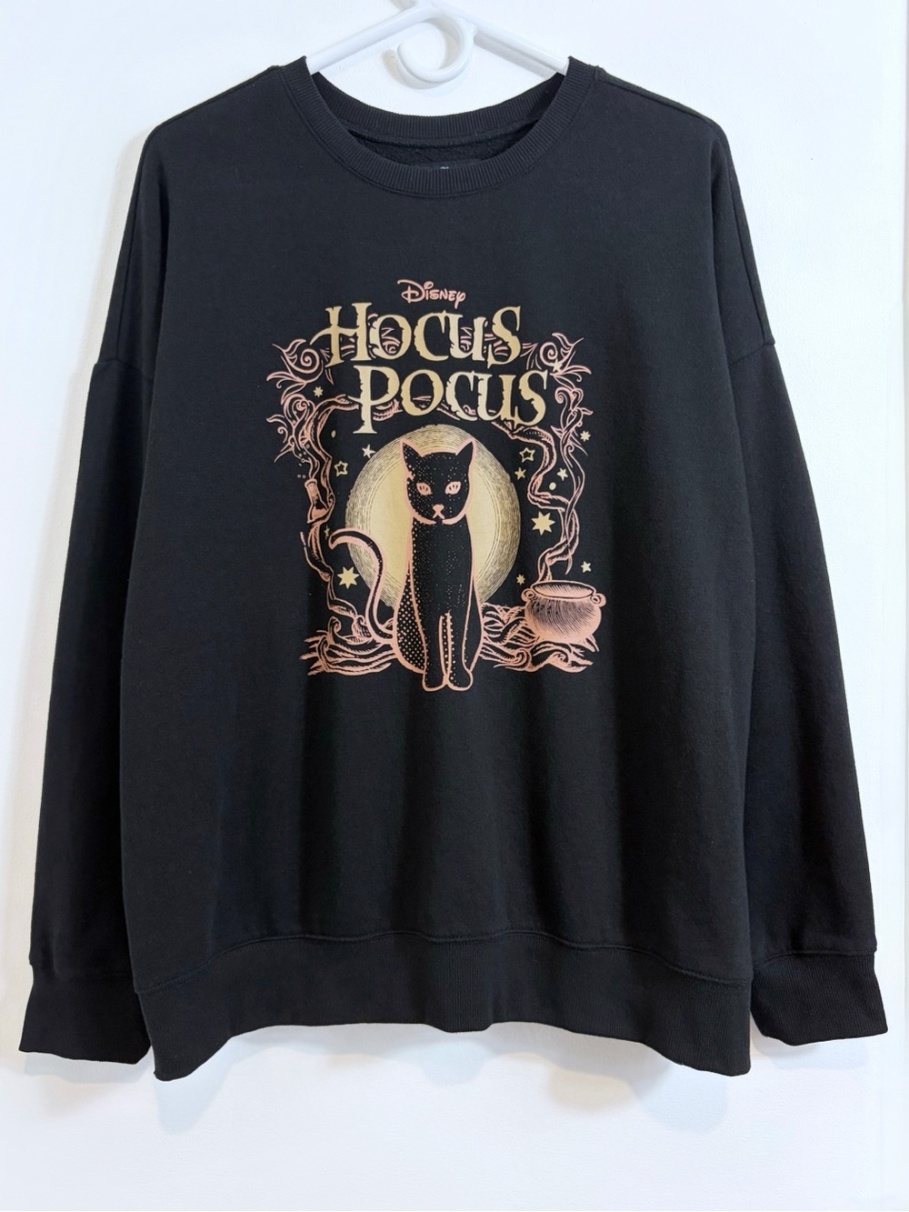 Disney Torrid Hocus Pocus Binx Cat Graphic Pullover Sweatshirt SEE DESCRIPTION